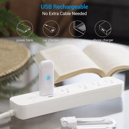 USB Rechargeable Book Reading Light 4 Brightness Levels Lamp For Kids 5