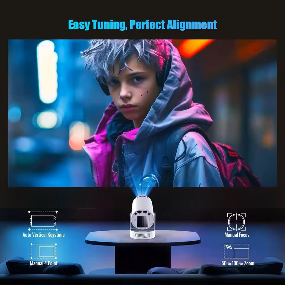 Magcubic HY300 Pro Projector With WiFi Bluetooth And Built In Speaker 3