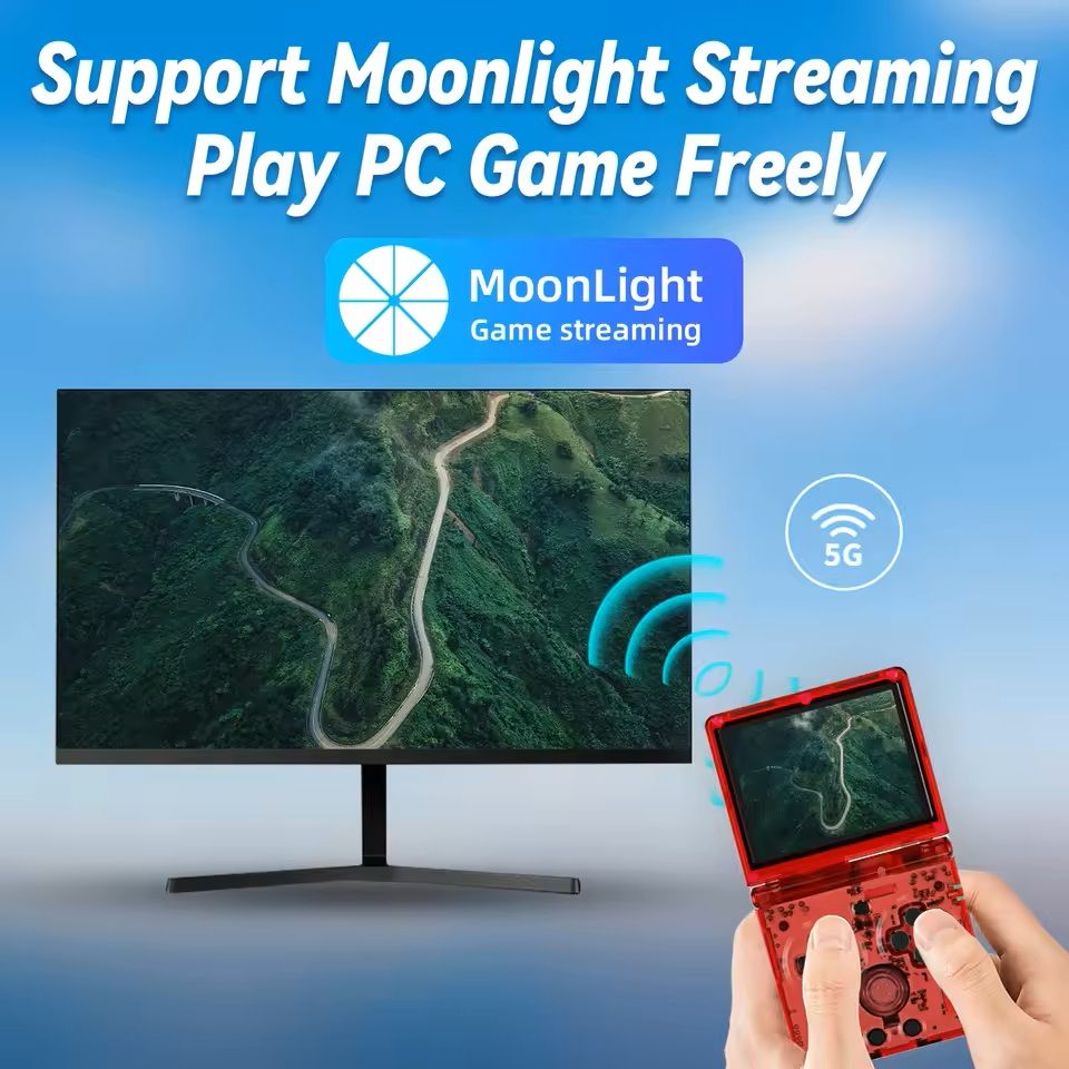 RG35XXSP Flip Handheld Gaming Console With WiFi And HDMI Output 4