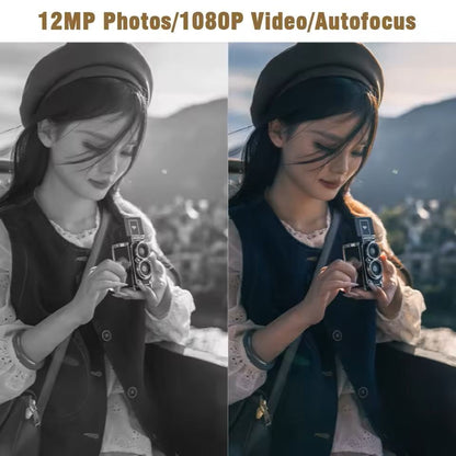 Vintage Mini Autofocus Digital Camera With 1080P HD Video 2