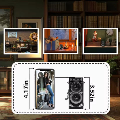 Vintage Mini Autofocus Digital Camera With 1080P HD Video 4