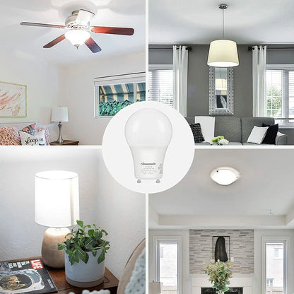 GU24 LED Light Bulb Dimmable 5000K Daylight 2Prong 1