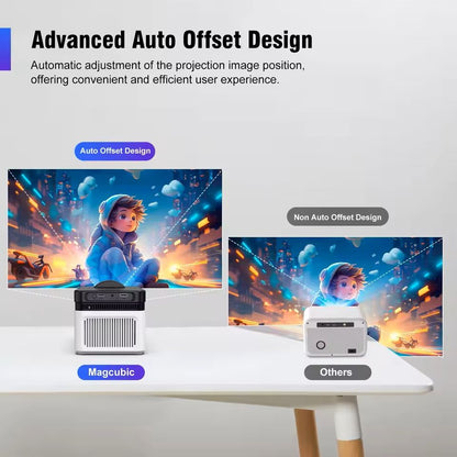HY450 Ultra Short Throw Projector With 8K Decoding  Voice Control 5