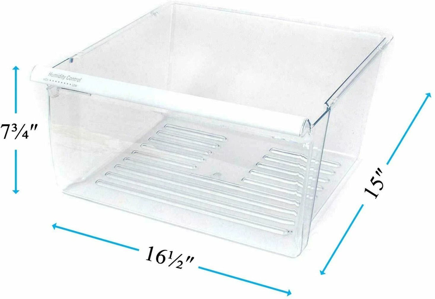 Upper Crisper Pan Compatible With Whirlpool WP2188656 Refrigerator 4