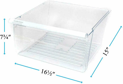 Upper Crisper Pan Compatible With Whirlpool WP2188656 Refrigerator 4