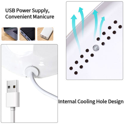 Professional 88W UVLED Nail Lamp Fast Curing Dryer For Gel Polish Extensions  Builder Gel White Por 3
