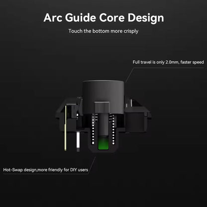 Kailh Low Profile Shadow Hunting Switch  Silent Linear 20mm Travel For Hitbox  Mechanical Keyboards 1