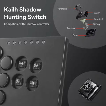 Kailh Low Profile Shadow Hunting Switch  Silent Linear 20mm Travel For Hitbox  Mechanical Keyboards 2
