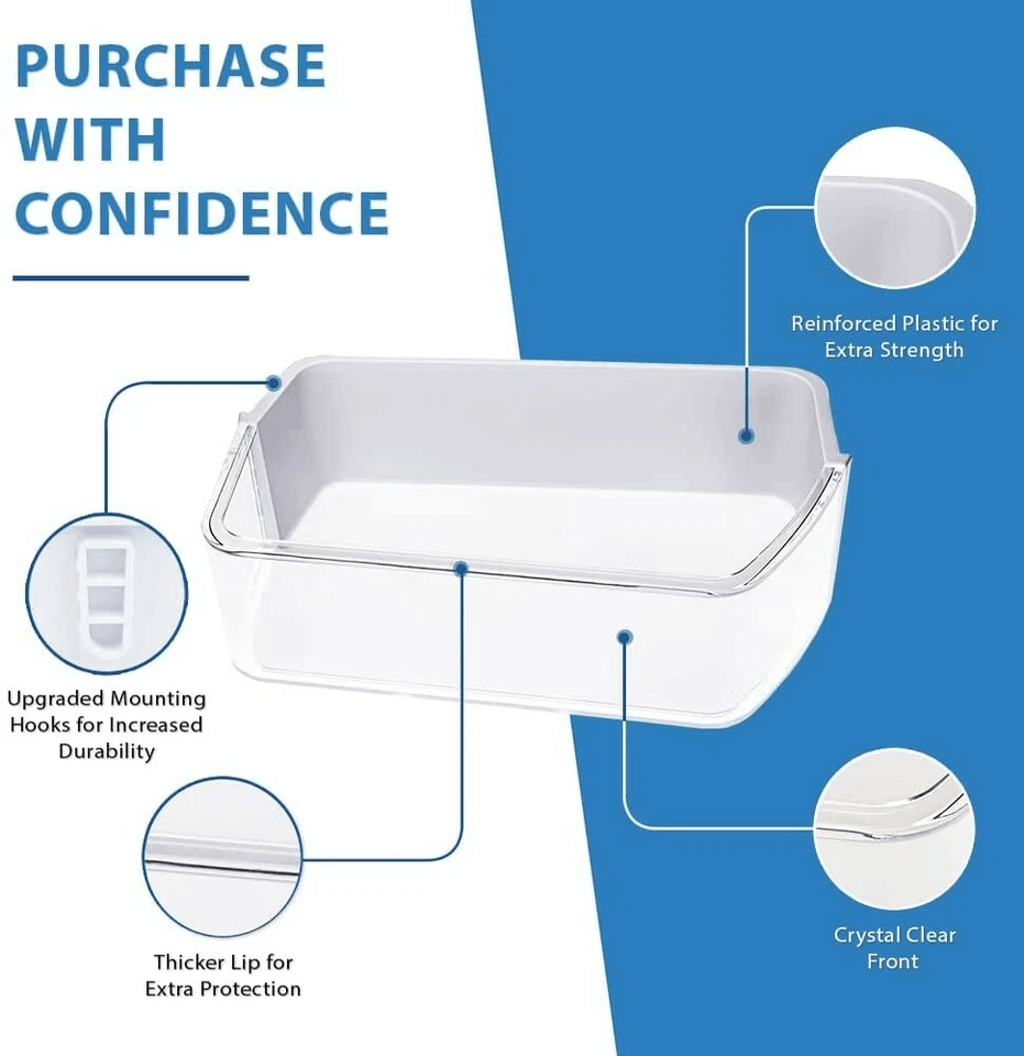 Door Shelf Bin Premium Samsung Refrigerator Replacement 1