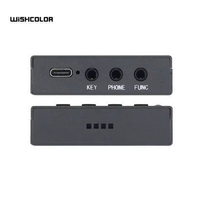 HAMCUBE Mini CW Morse Code Trainer With Display  Compact Practice Device For Telegraph Training 3