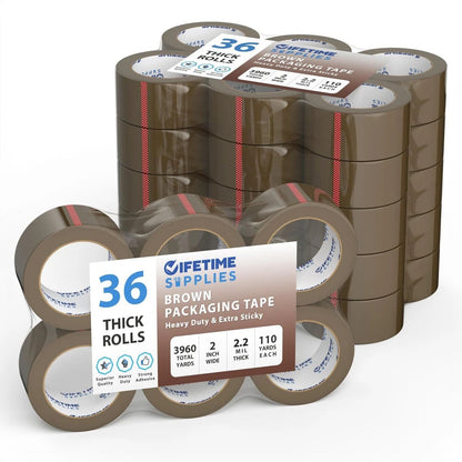Durable Heavy Duty Parcel Tape Reliable Shipping  Packing Tape 6