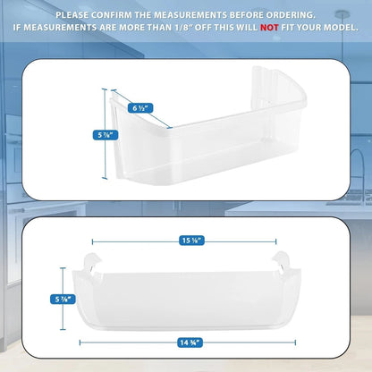 Lower Door Bin Compatible With Frigidaire Refrigerator 240323002  Replacement Refrigerator Parts 1