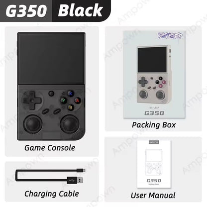 G350 Handheld Retro Gaming Console  Dual Joystick Vibration Linux System 1