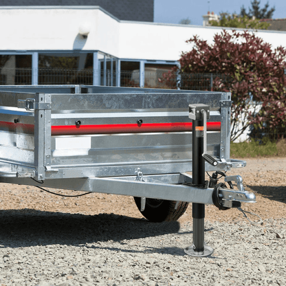 Heavy Duty Trailer Jack A Frame Bolt On Tongue Jack W Drop Leg 1