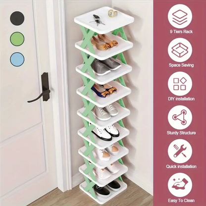 MultiLayer Shoe Rack Storage Organizer Detachable SpaceSaving Shoe Shelf For Home  Dorm 4