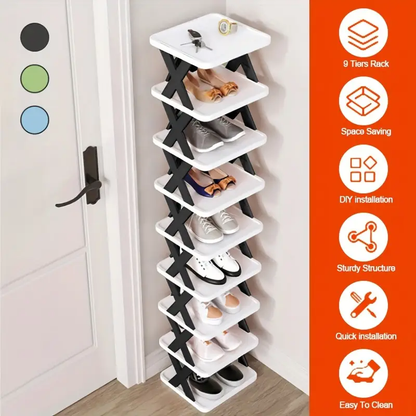 MultiLayer Shoe Rack Storage Organizer Detachable SpaceSaving Shoe Shelf For Home  Dorm 5