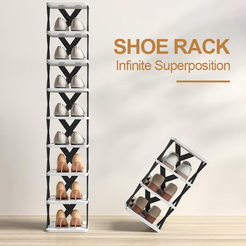 MultiLayer Shoe Rack Storage Organizer Detachable SpaceSaving Shoe Shelf For Home  Dorm 1