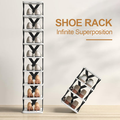 MultiLayer Shoe Rack Storage Organizer Detachable SpaceSaving Shoe Shelf For Home  Dorm 1