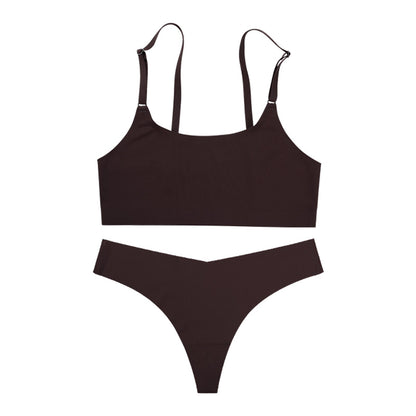 Latest Design Wireless Bra Stylish Solid Seamless Underwear For Women Breathable Ice Silk Fabric Wi 7