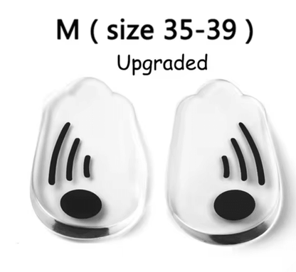 Magnetic Silicone Orthopedic Insoles  Plantar Fasciitis Relief  Foot Correction Heel Pads For OX Le 7