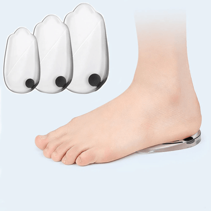 Magnetic Silicone Orthopedic Insoles – Plantar Fasciitis Relief & Foot Correction Heel Pads for O/X Legs