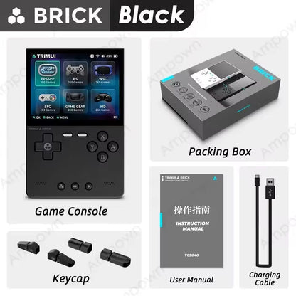 TRIMUI BRICK Retro Handheld Gaming Console  LED Keys 32 IPS Screen Linux System 4