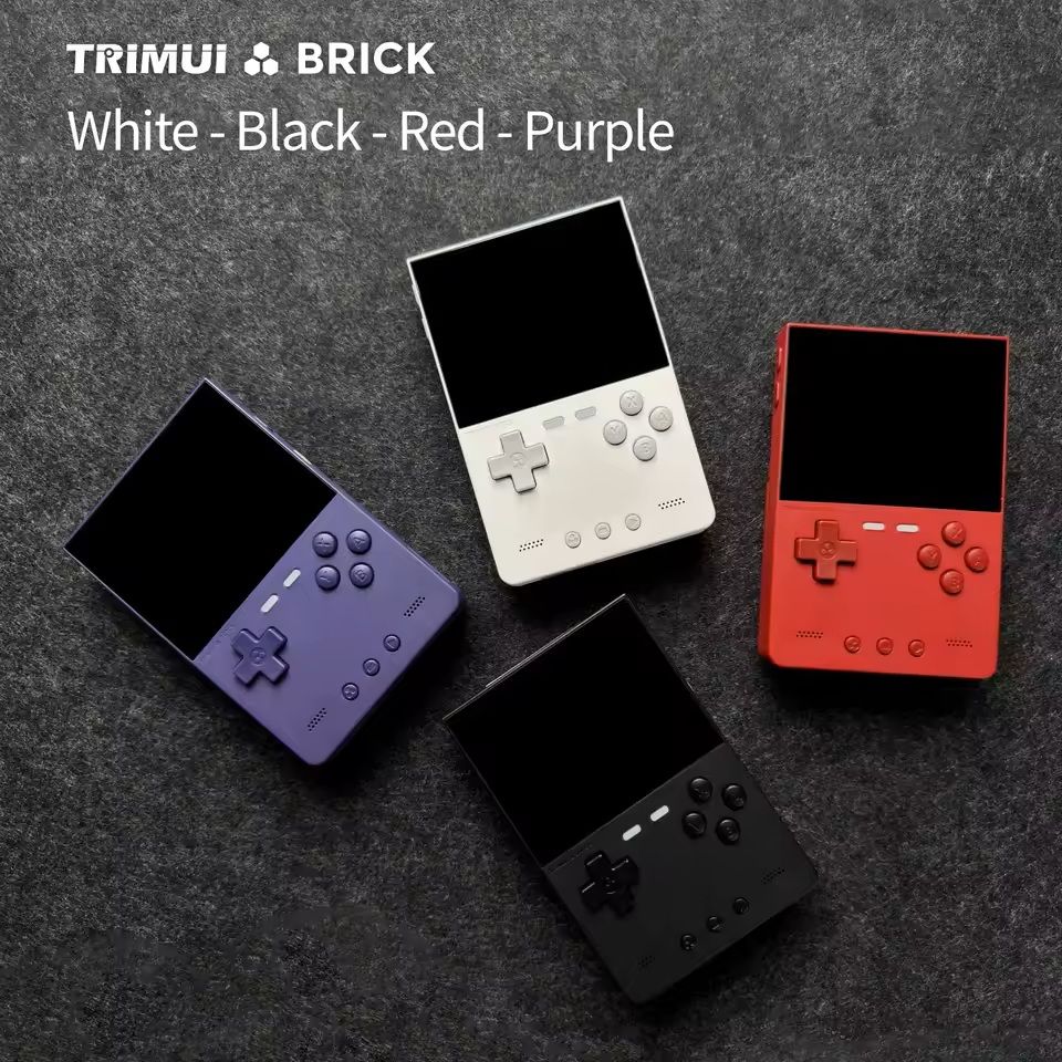 TRIMUI BRICK Retro Handheld Gaming Console  LED Keys 32 IPS Screen Linux System 5