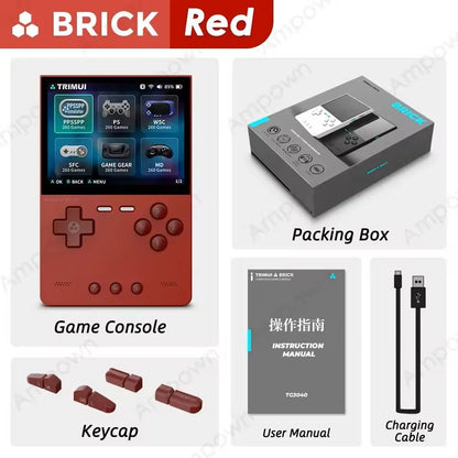 TRIMUI BRICK Retro Handheld Gaming Console  LED Keys 32 IPS Screen Linux System 6