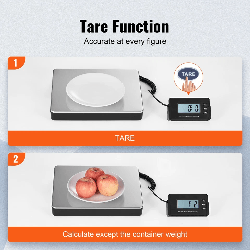 Digital Shipping Scale Postal Scale With LCD ACDC Dual Power  Stainless Steel Platform 5