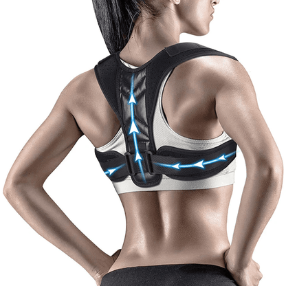Adjustable Back  Shoulder Posture Corrector  Neck Brace And Spine Support For Home Or Office Use 1