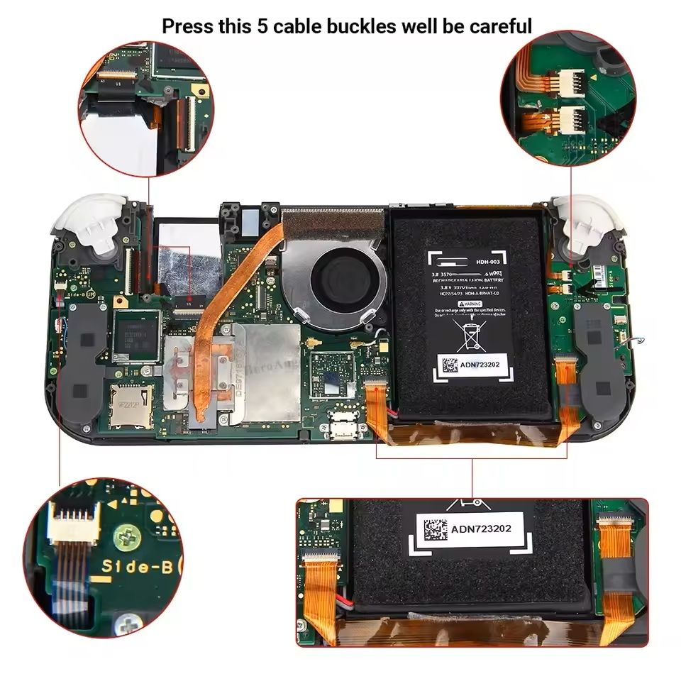 2in1 LCD And Touch Screen Replacement For Switch Lite  Full Assembly Kit 8