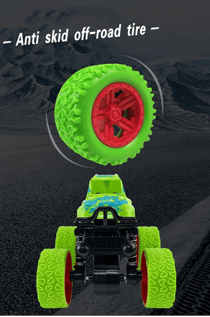 Inertial 4Wheel Drive OffRoad Stunt Car  Durable 360 Climbing Toy Vehicle For Kids 3