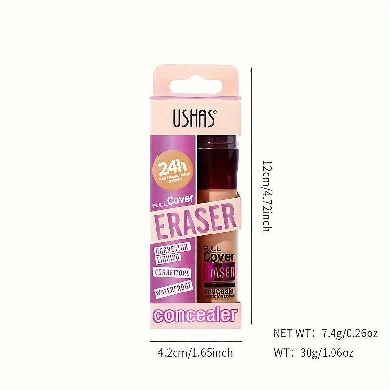 Sponge Head Concealer for Dark Circles & Blemishes Long Lasting Moisturizing Liquid Foundation