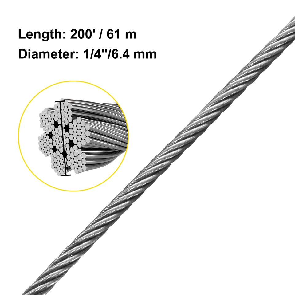 Stainless Steel Wire Rope Cable Railing High Load Capacity 5