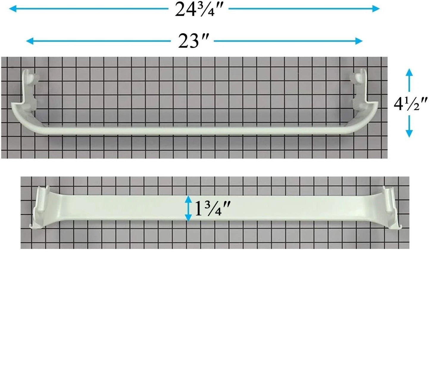Replacement Refrigerator Door Shelf Rack Bar Compatible With Frigidaire AP3214630 PS734935  Durable 3