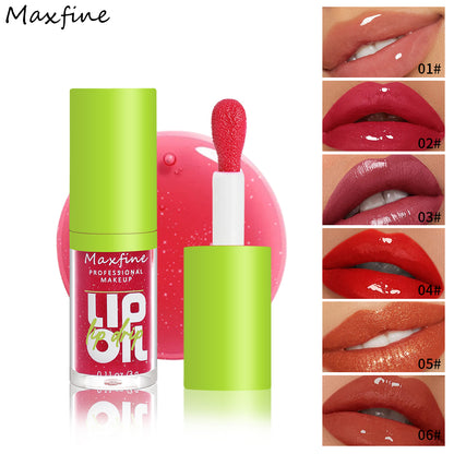 Natural Lip Enhancer, Moisturizing Transparent Liquid Lip Gloss with Shine & Hydration