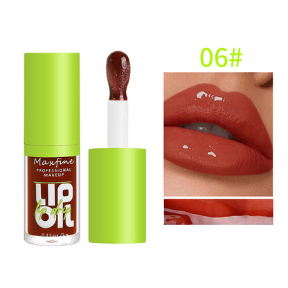 Natural Lip Enhancer Moisturizing Transparent Liquid Lip Gloss With Shine  Hydration 3
