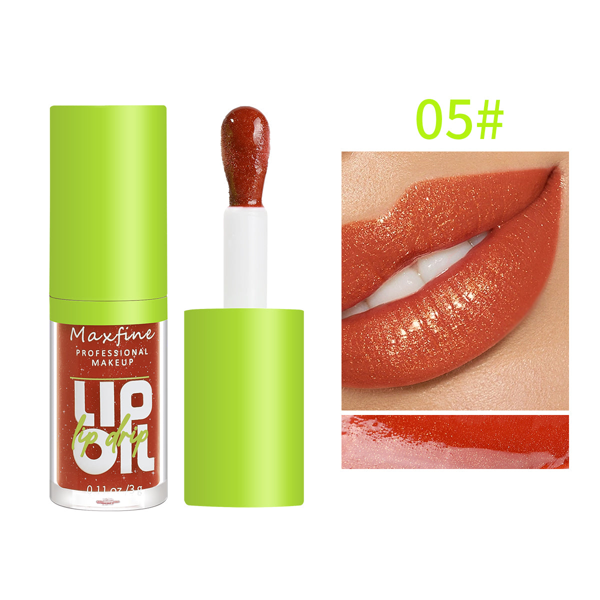 Natural Lip Enhancer Moisturizing Transparent Liquid Lip Gloss With Shine  Hydration 4