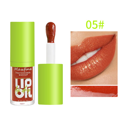 Natural Lip Enhancer Moisturizing Transparent Liquid Lip Gloss With Shine  Hydration 4