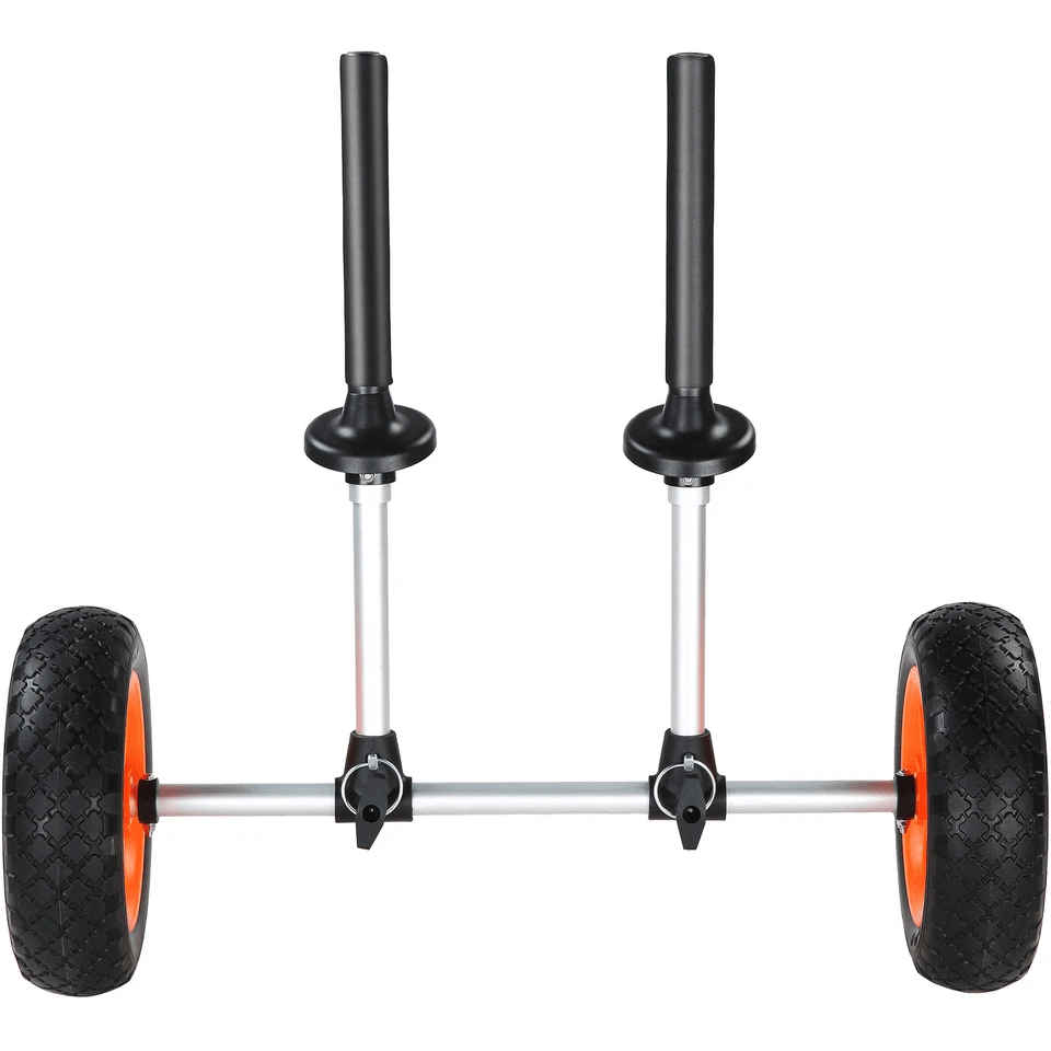 Adjustable Kayak Cart Canoe Boat Carrier, Solid Tires, Width Adjustable