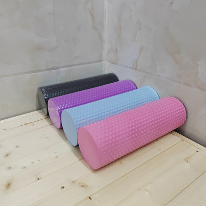 EVA Foam Yoga Roller 95cm X 297cm HexagonalRound Massage Roller For Pilates Muscle Recovery  Home W 1