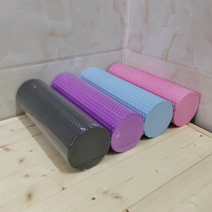 EVA Foam Yoga Roller 95cm X 297cm HexagonalRound Massage Roller For Pilates Muscle Recovery  Home W 2