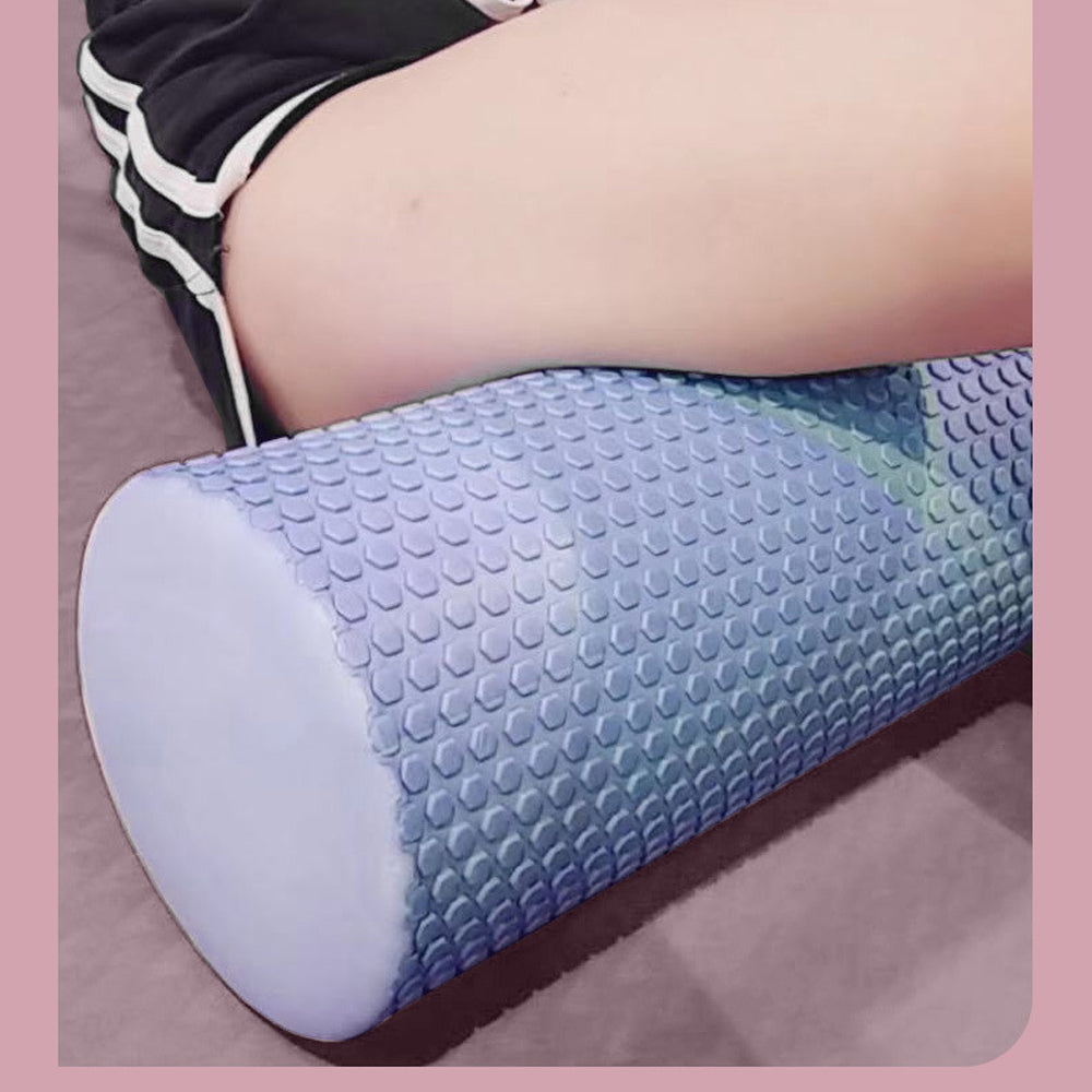 EVA Foam Yoga Roller 95cm X 297cm HexagonalRound Massage Roller For Pilates Muscle Recovery  Home W 4