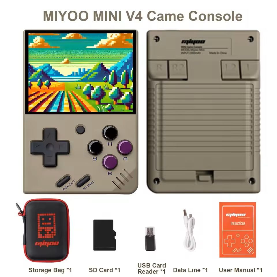 Mini Retro Handheld Gaming Console With 28Inch IPS Screen And Linux OS 5