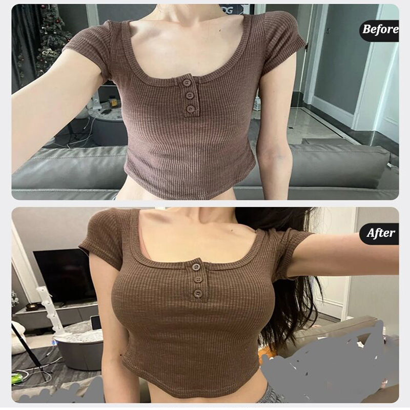 Women Sexy Seamless Bras Deep V Neck Bralette Sexy Lingerie Letter Strap Tops Push Up Underwear Wir 2