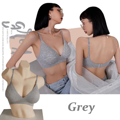 Women Sexy Seamless Bras Deep V Neck Bralette Sexy Lingerie Letter Strap Tops Push Up Underwear Wir 9