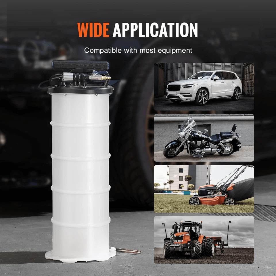 Dual Mode Fluid Extractor Pneumatic  Manual Oil Change Vacuum Pump 6
