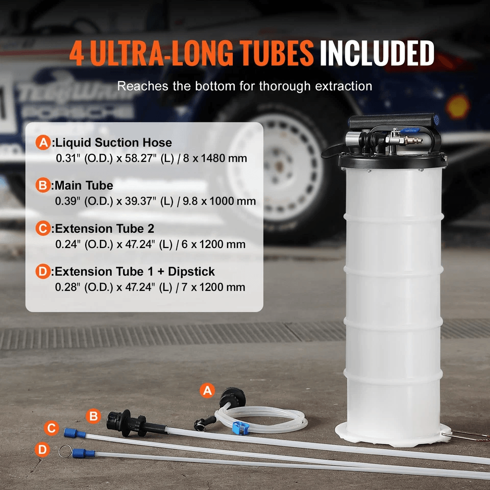 Dual Mode Fluid Extractor Pneumatic  Manual Oil Change Vacuum Pump 3