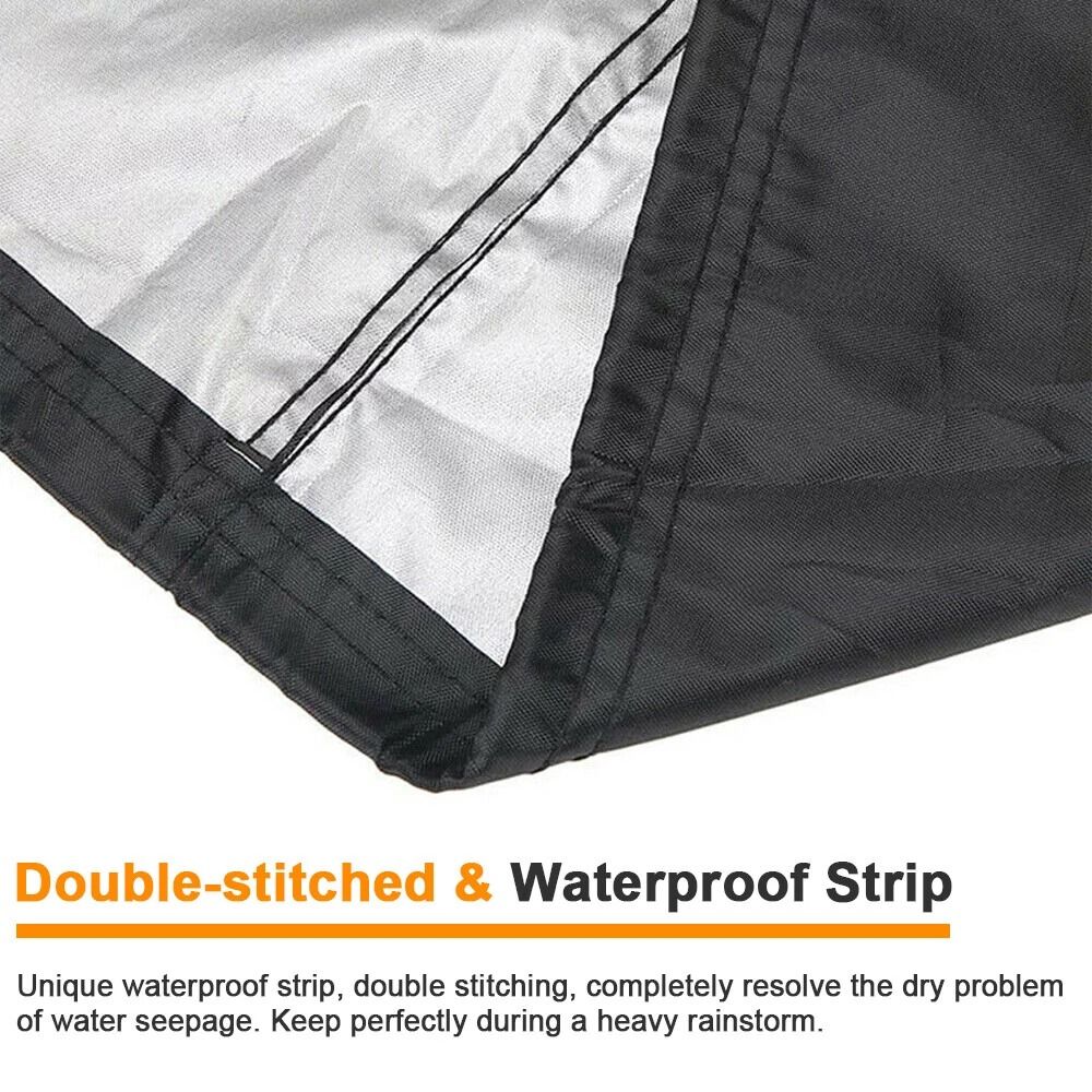 Heavy Duty BBQ Gas Grill Cover Waterproof UV Protection Outdoor Barbecue Cover For All Weather 5