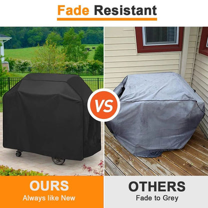 Heavy Duty BBQ Gas Grill Cover Waterproof UV Protection Outdoor Barbecue Cover For All Weather 6